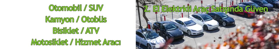 Elektrikli Araç Örnek Mağaza